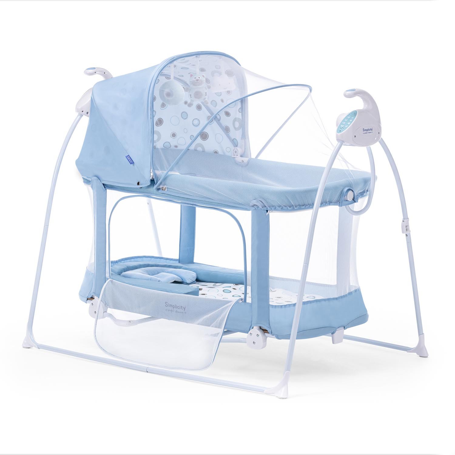 Колыбель SIMPLICITY 4030 Auto голубой - фото 6