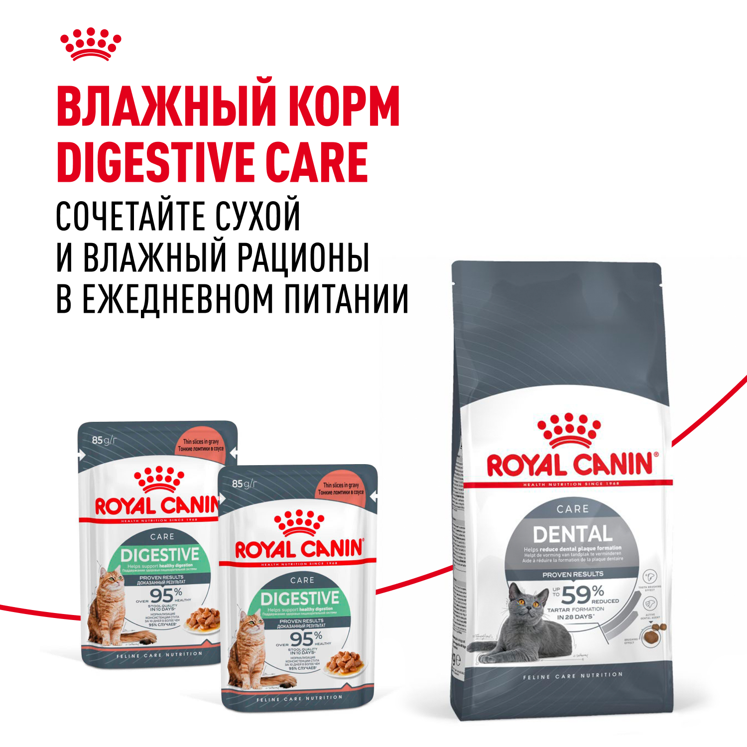 Корм для кошек ROYAL CANIN Dental Care для профилактики образования зубного налета и зубного камня 1.5кг - фото 8
