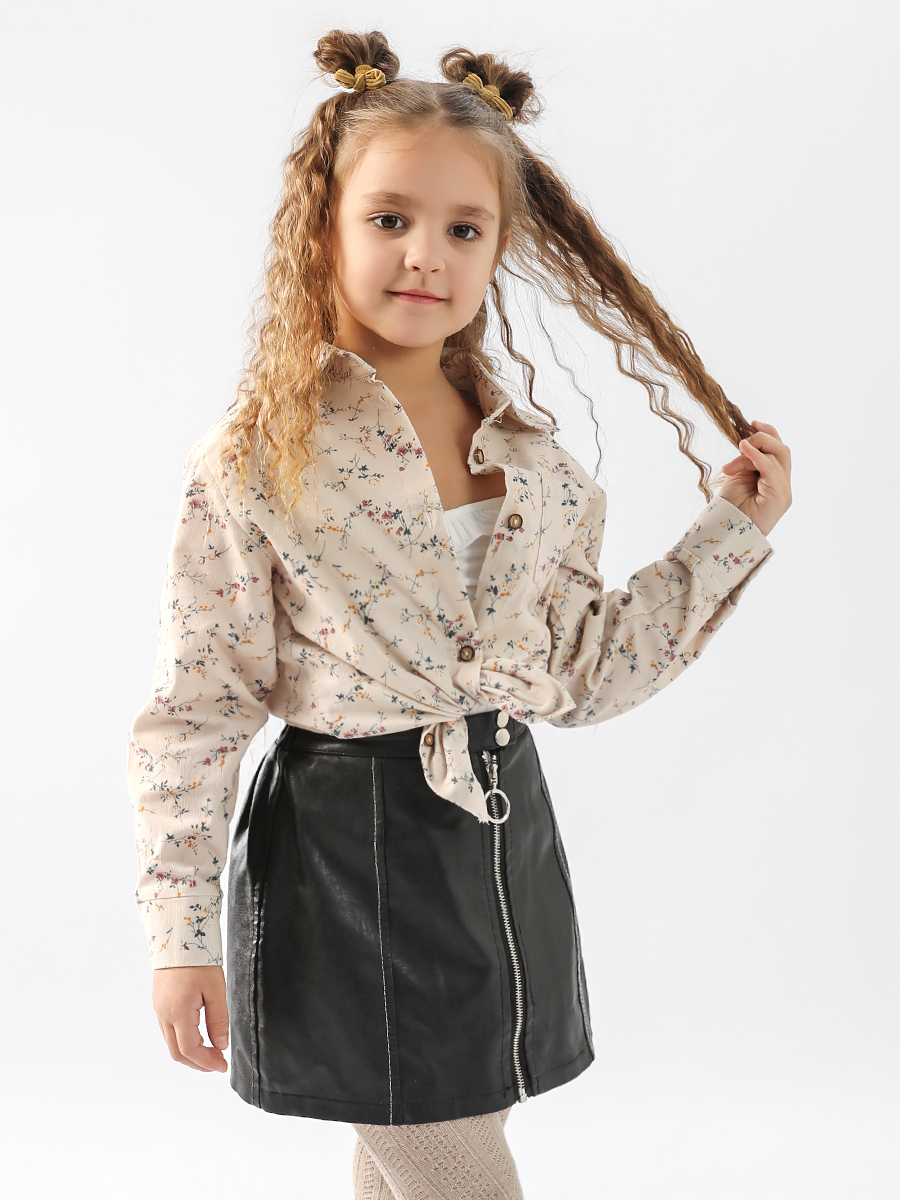 Рубашка Соль и Перец SP1511/кремово-голубой - фото 14