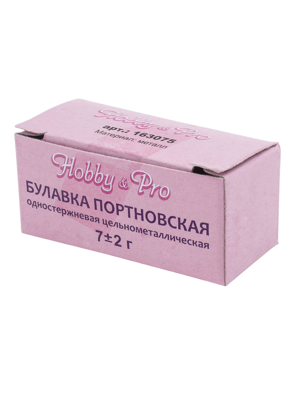 Булавки Hobby and Pro портновские для рукоделия в картонной коробочке 7 г - фото 8