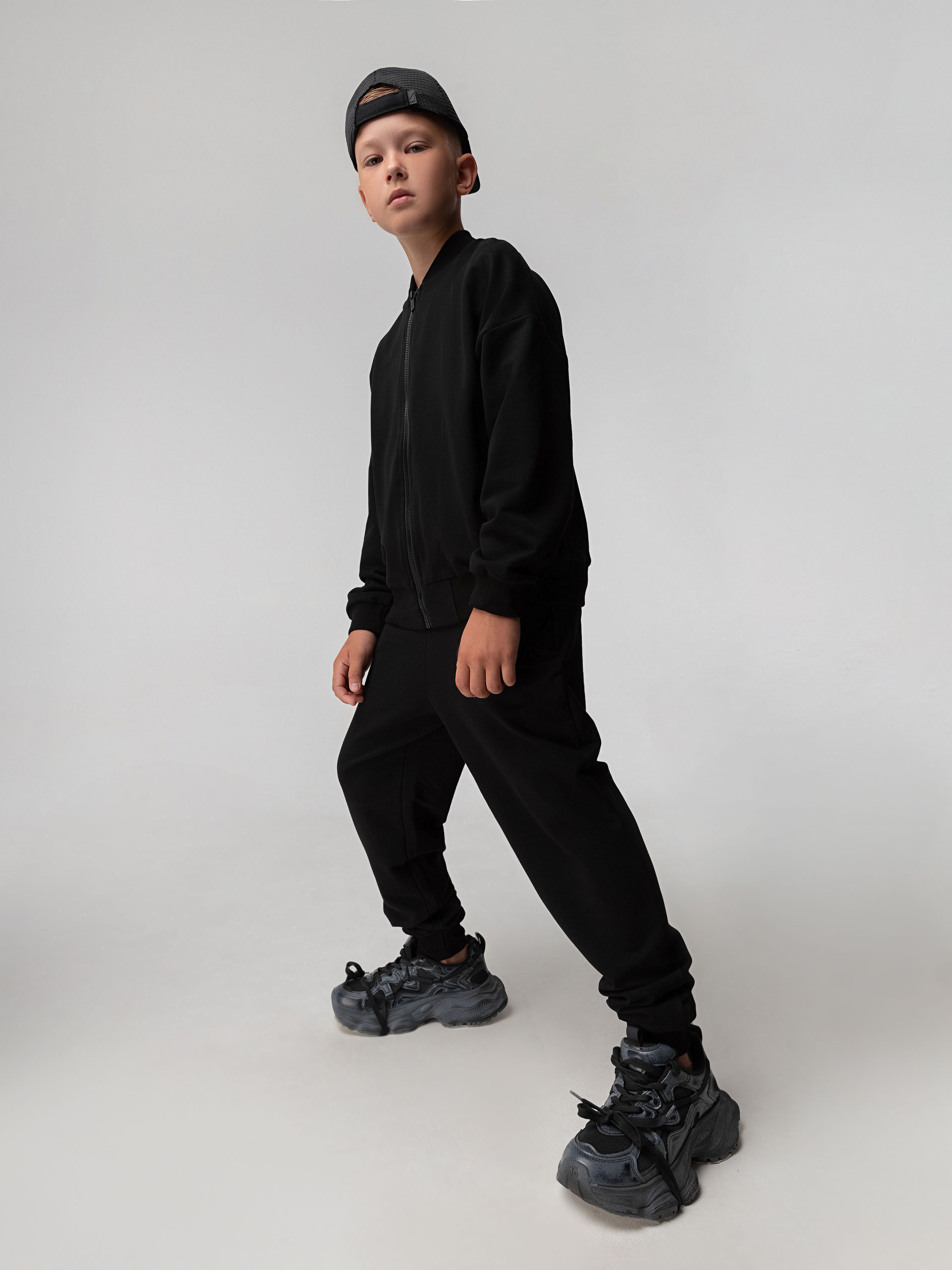 Костюм спортивный Bodo 46-154MU_черный - фото 3