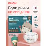 Подгузники K-MOM Premium Care M (7-11 кг) 36 шт.