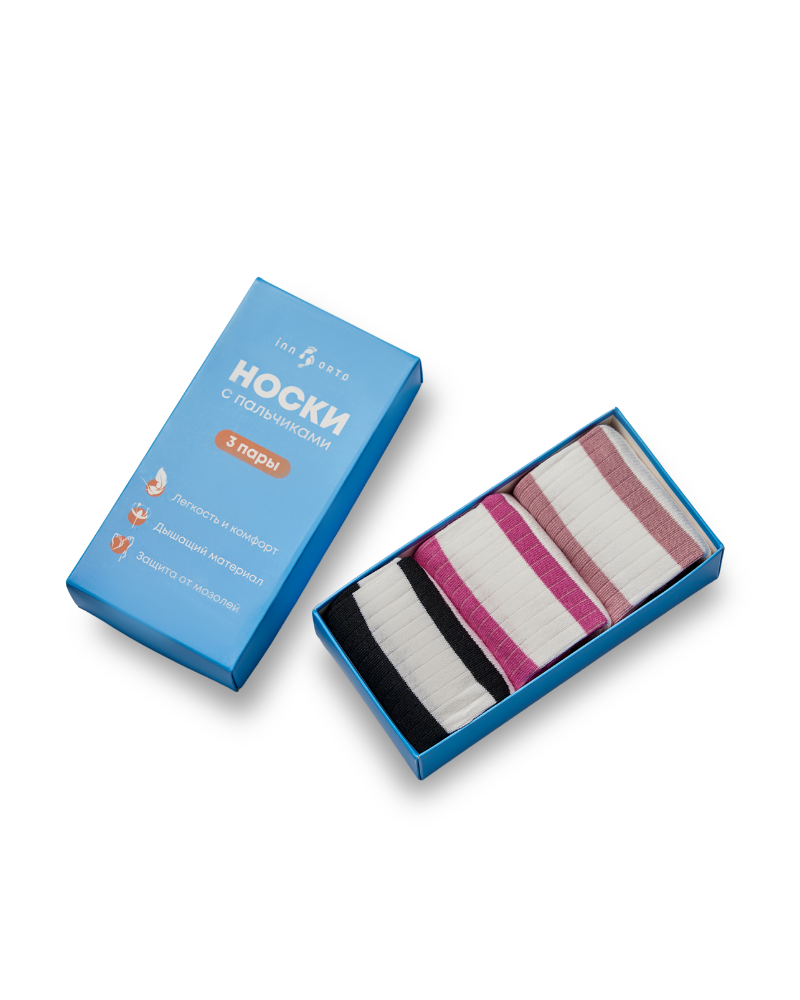 Носки 3 пары INNORTO 21411-3.1 - фото 2