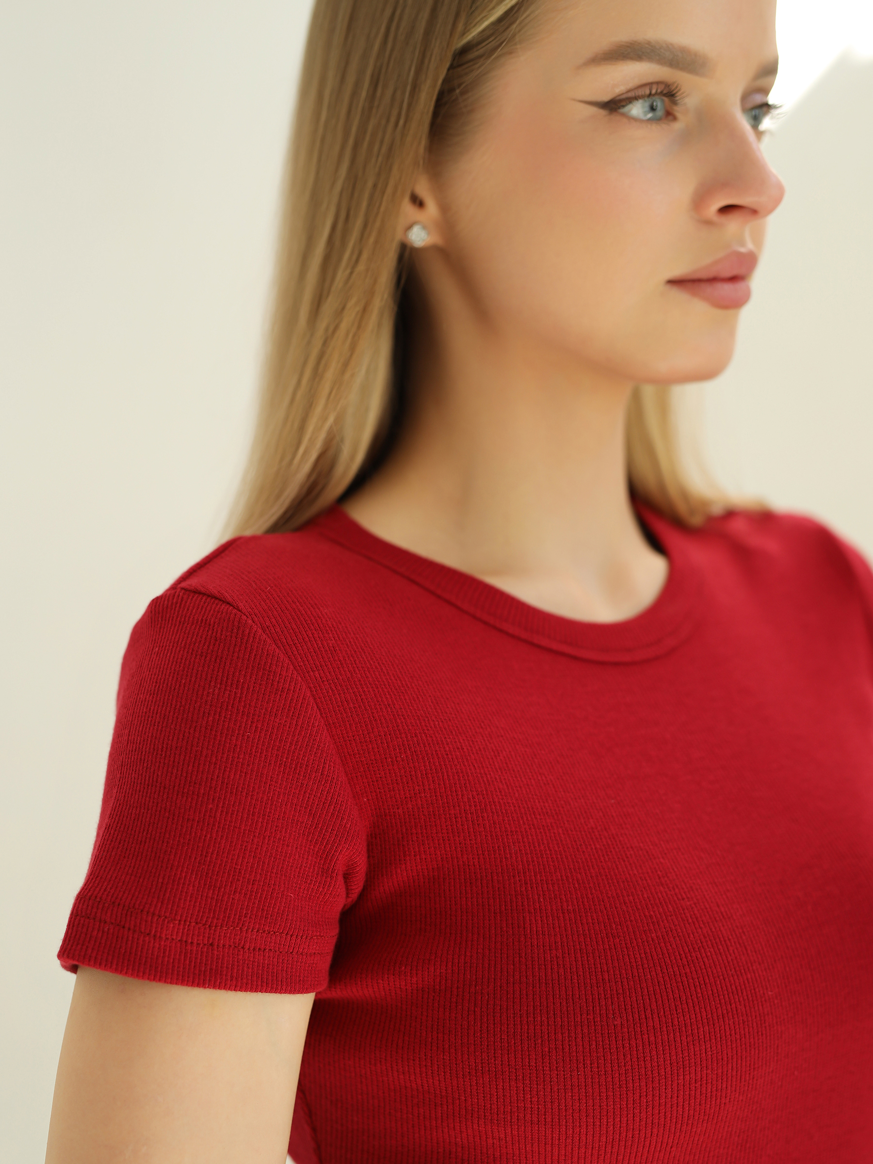 Футболка Натали Суслова 14511 бордовый - фото 7