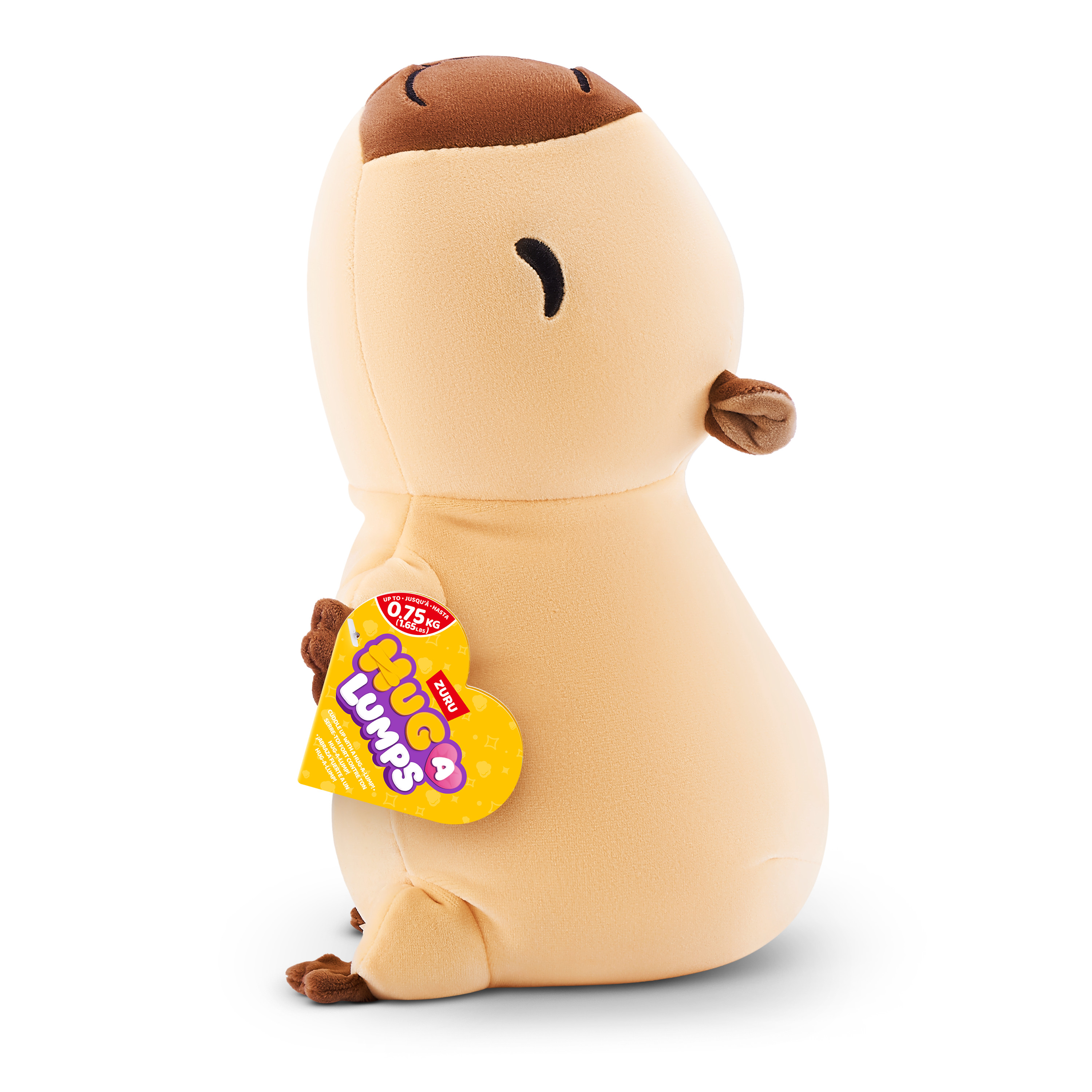 Мягкая игрушка Zuru HUG A LUMPS капибара Конни 13 см - фото 7