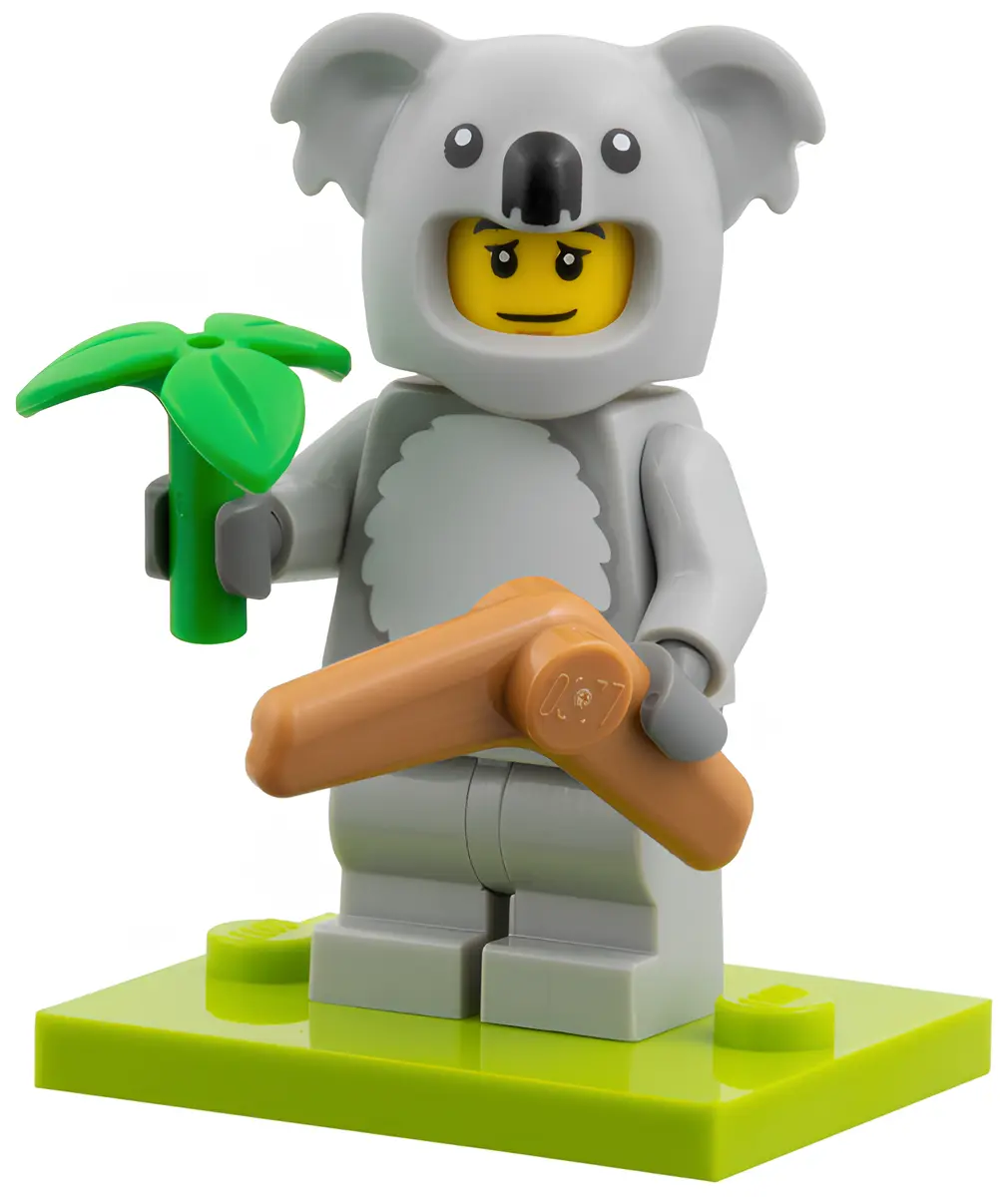 Фигурка LEGO Koala Costume Fan col28-6 - фото 1