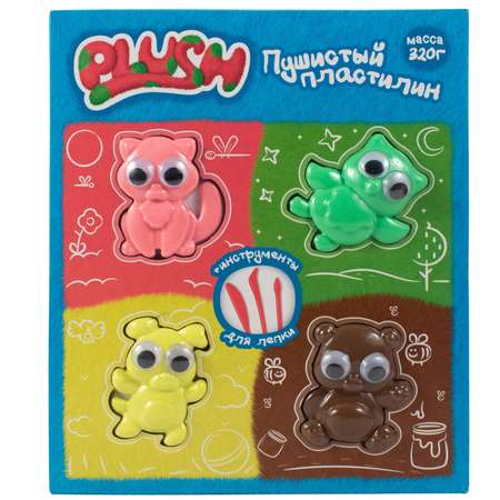 Пластилин Plush воздушный