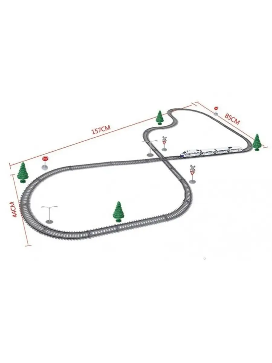 Набор железнодорожный BSQ BSQ-2183 - фото 2