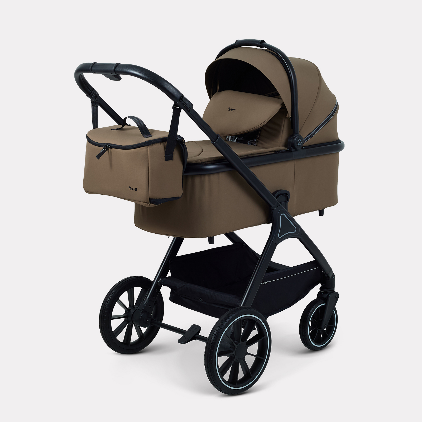 Коляска 2в1 Rant Basic Terra 2в1 коричневый - фото 1
