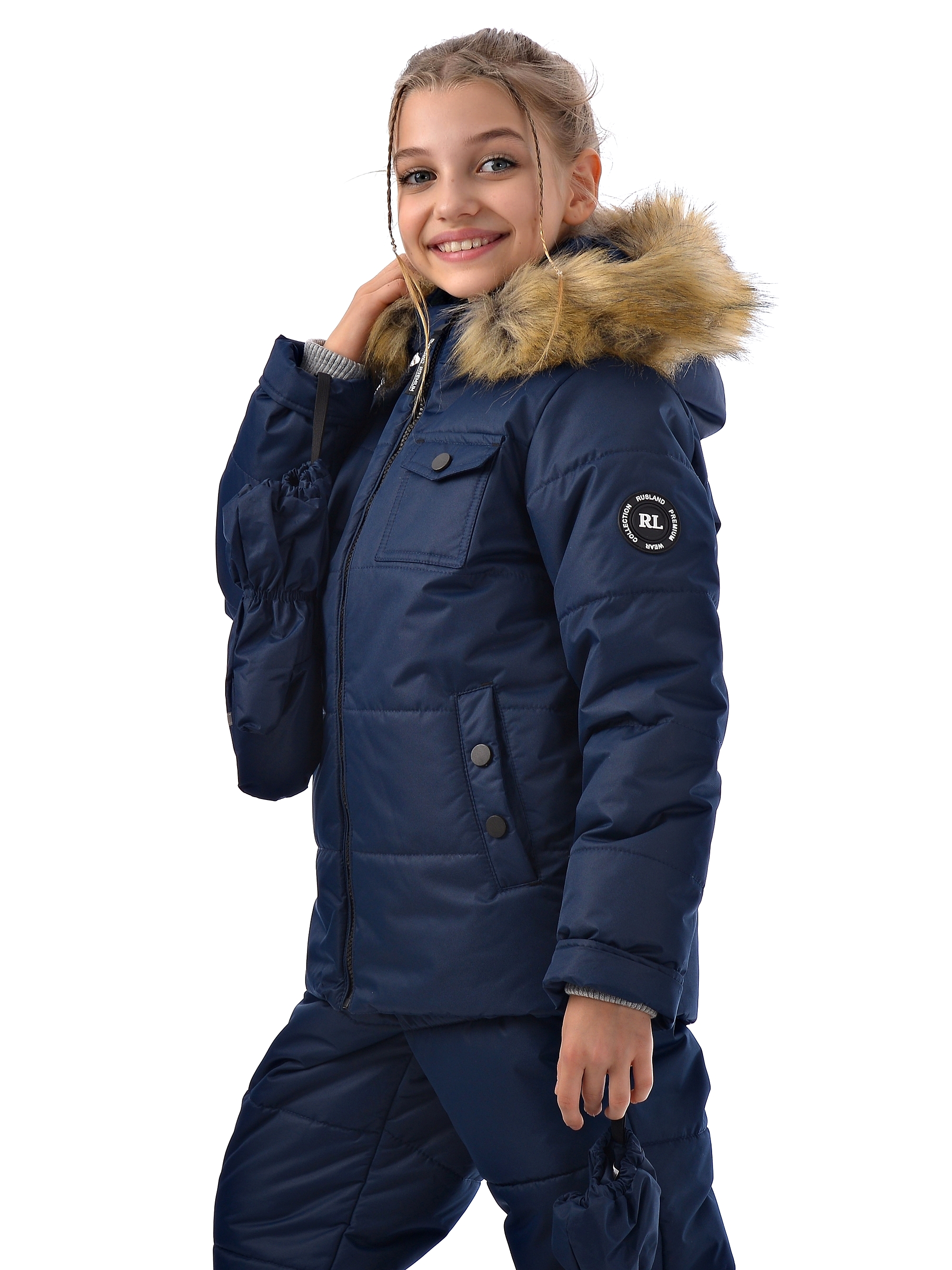 Комплект Rusland мз-крис-т.синий 116-134 - фото 19