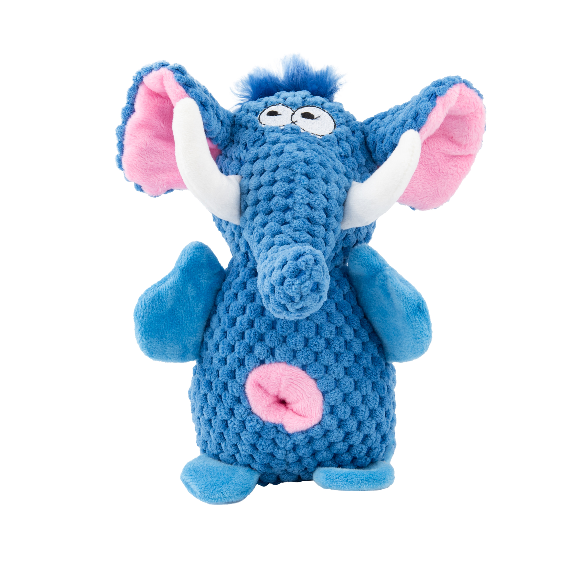 Игрушка для собак Mr.Kranch Слон 21*15см голубой - фото 1