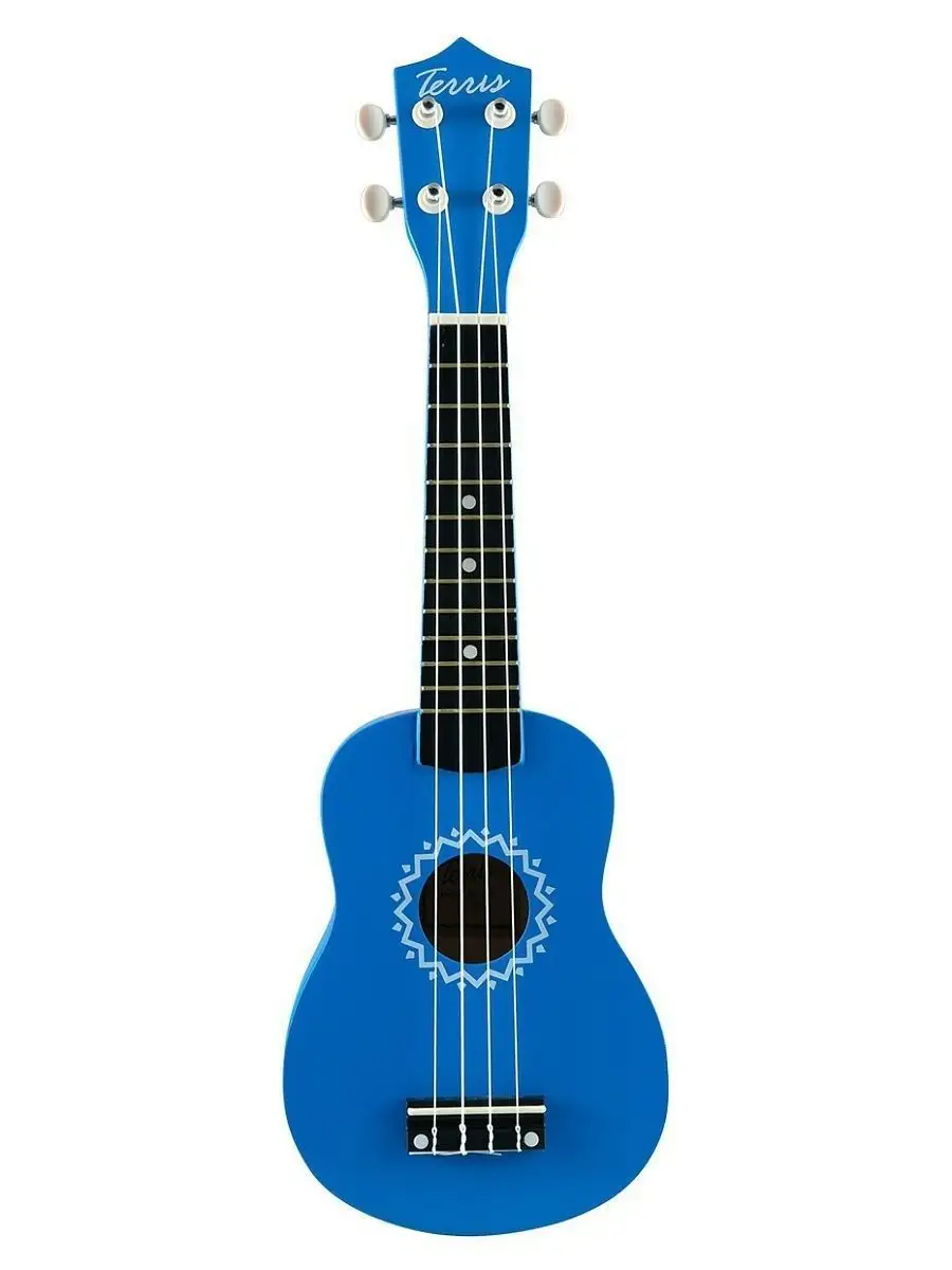 Игрушка музыкальная Terris JUS-10 BL укулеле - фото 1