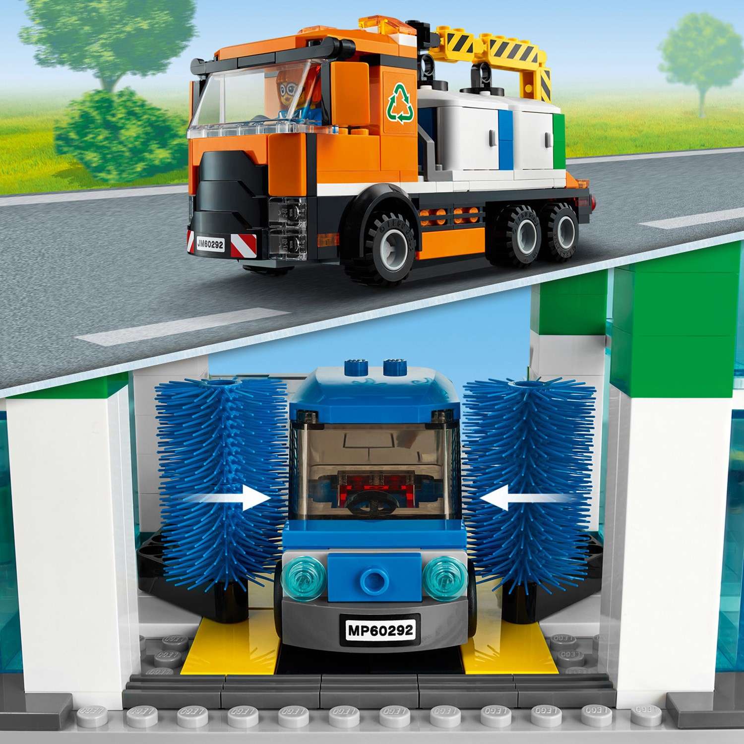 Конструктор LEGO City Центр города блочный - фото 7