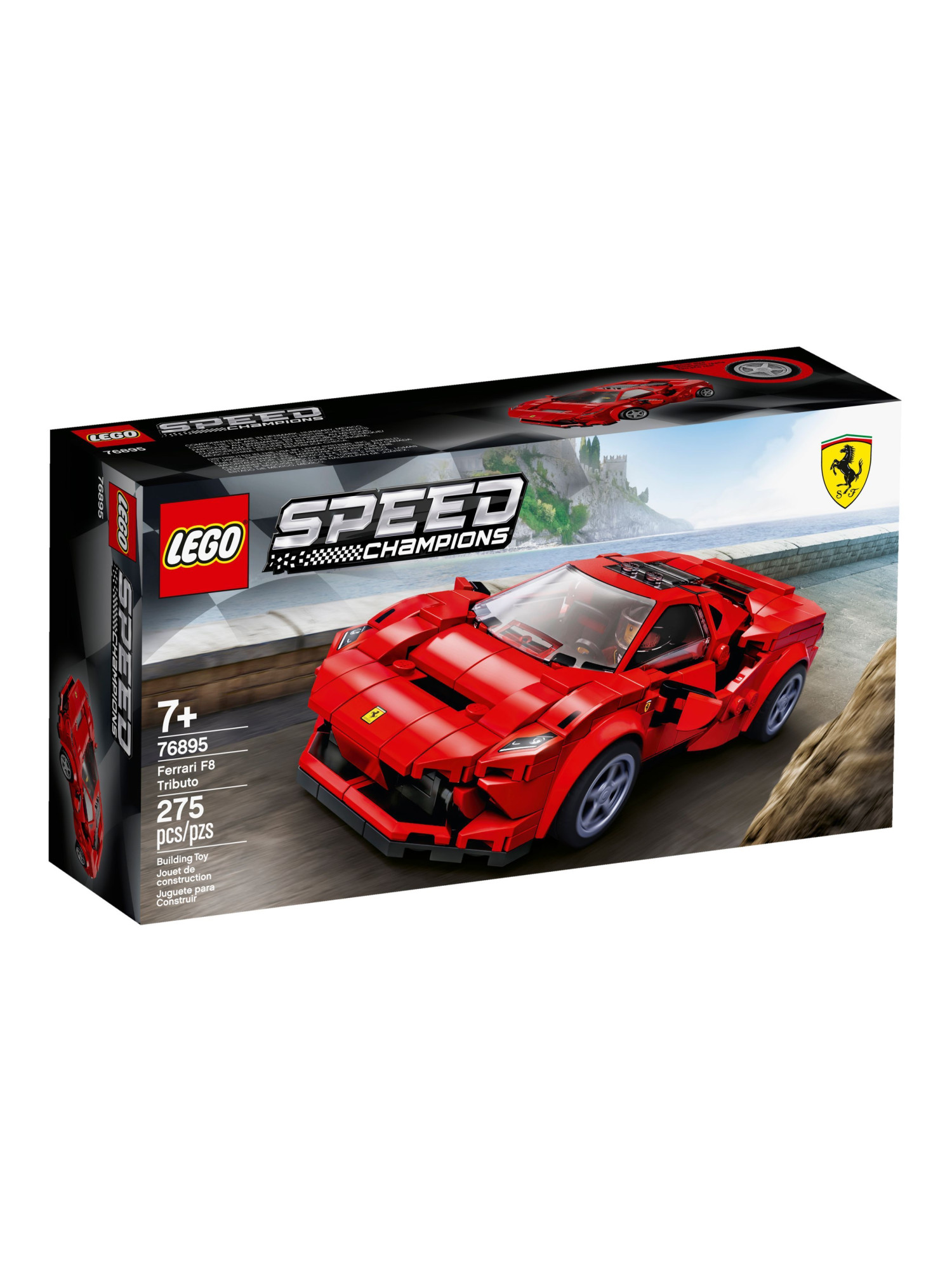 Конструктор LEGO Speed Champions Ferrari F8 Tributo 275 дет. - фото 1