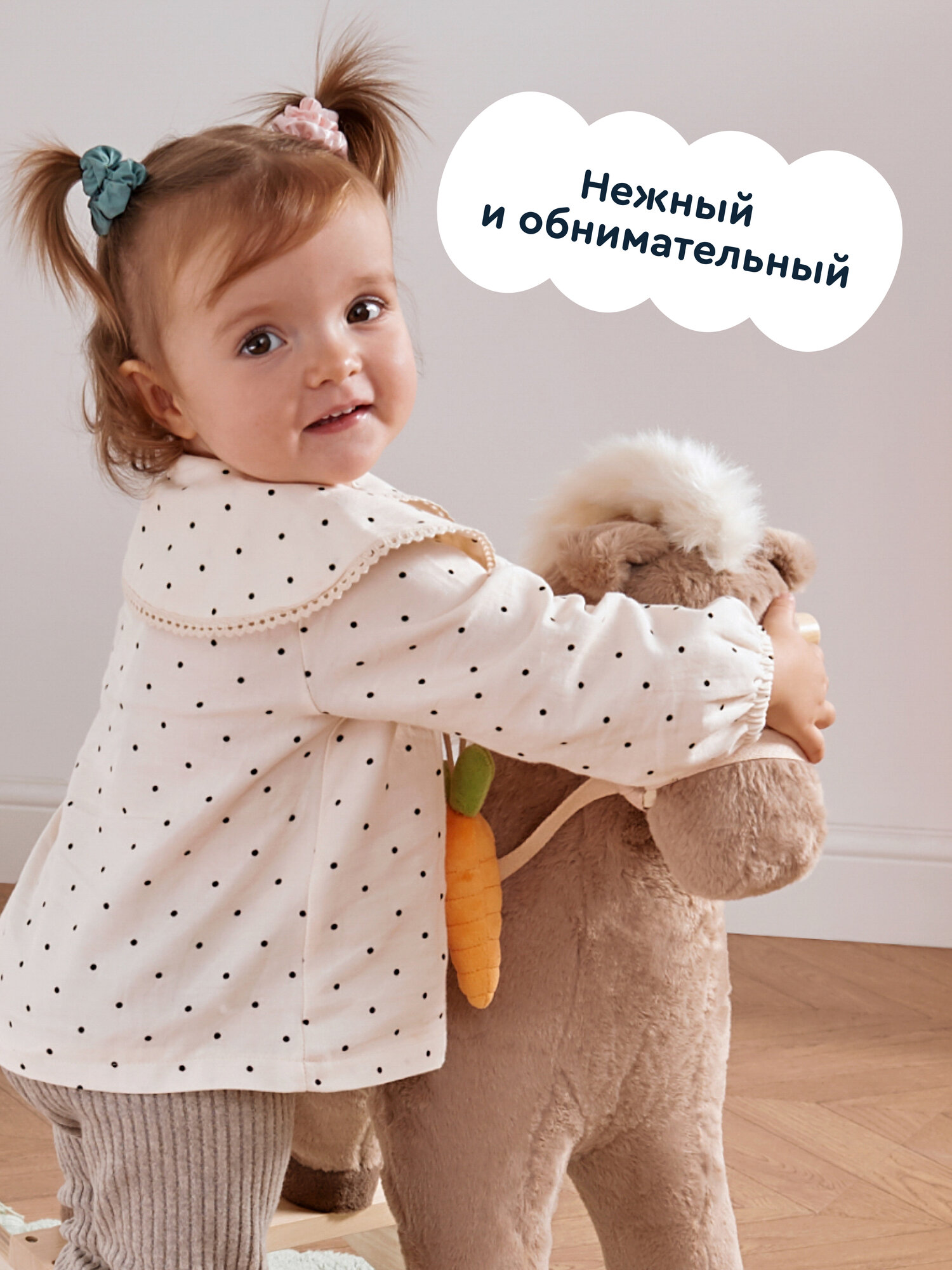 Каталка Junion Тукки-Тук коричневый - фото 12