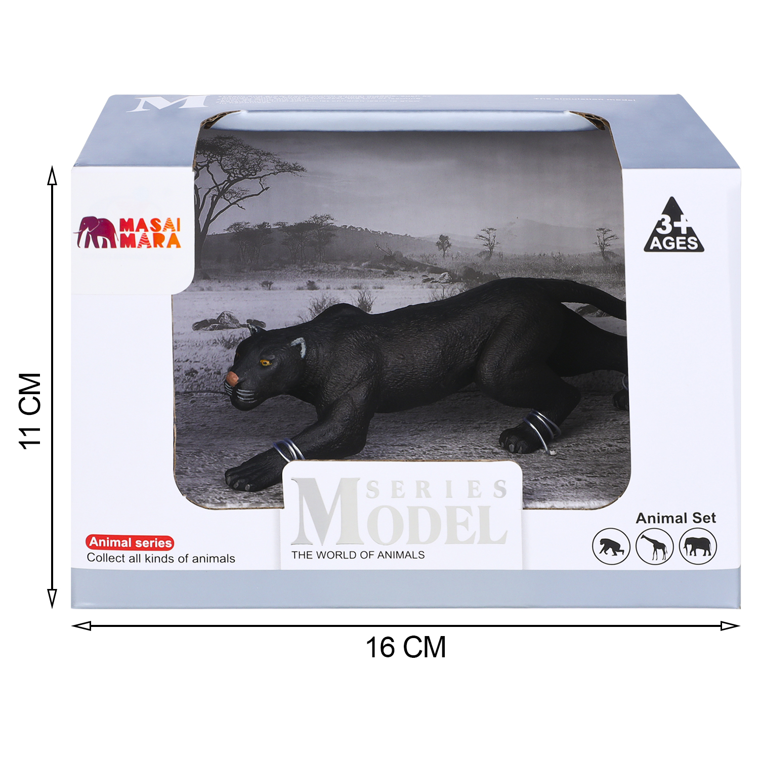 Игровой набор Masai Mara Черная пантера на охоте - фото 3