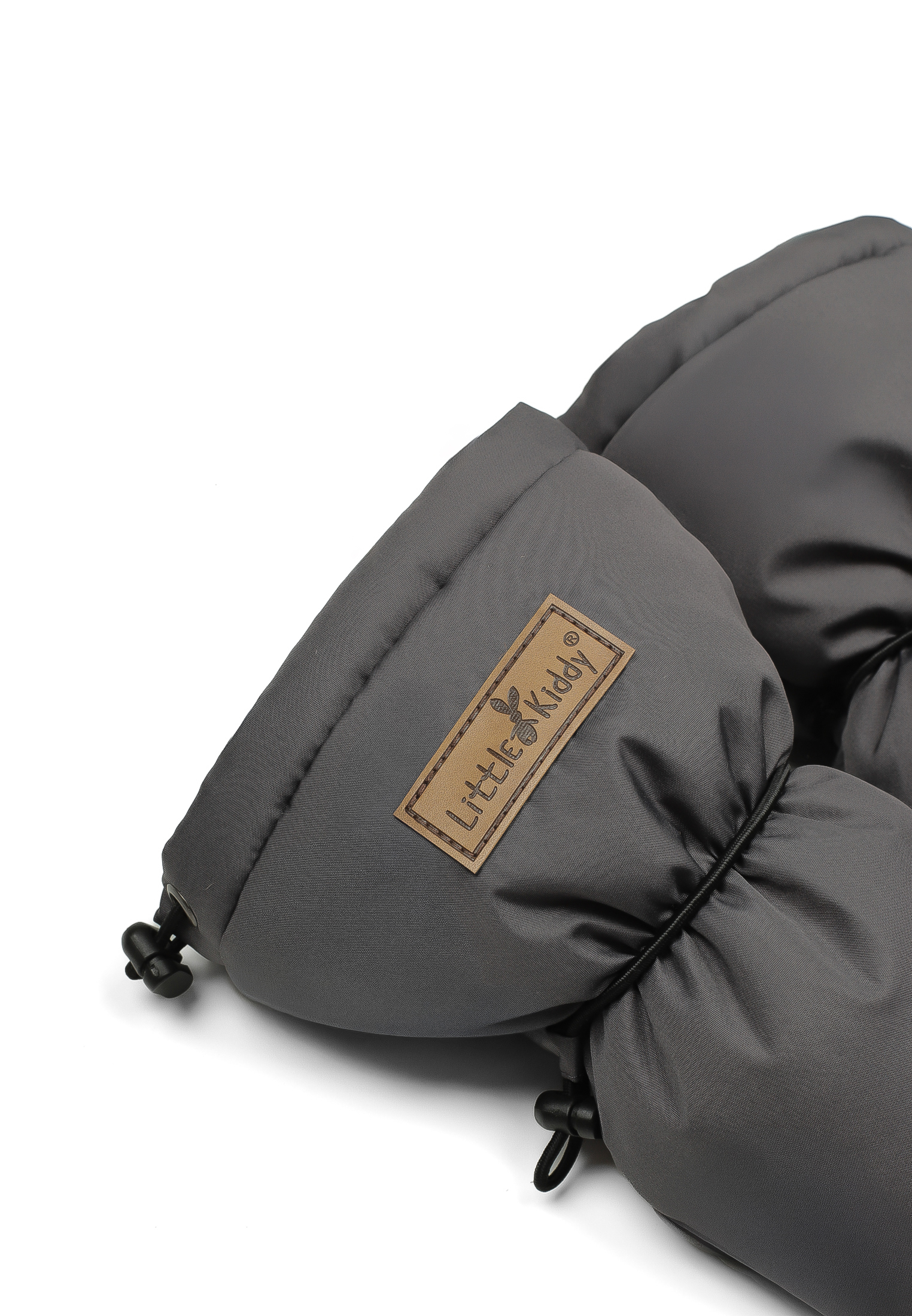 Варежки LittleKiddy varegki_demiтемно-серый - фото 6