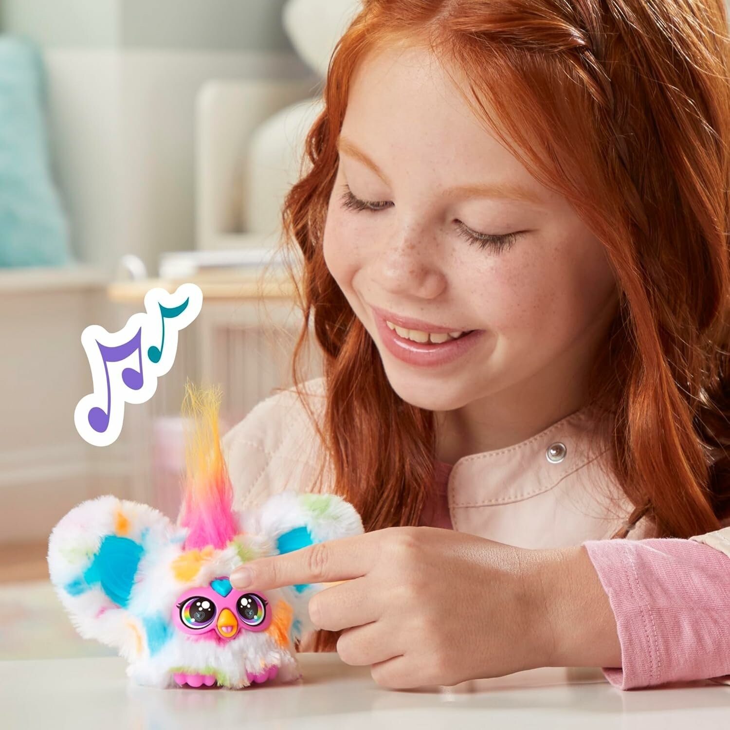 Мягкая игрушка Furby Ферби F1613 брелок Loo-Lay - фото 8