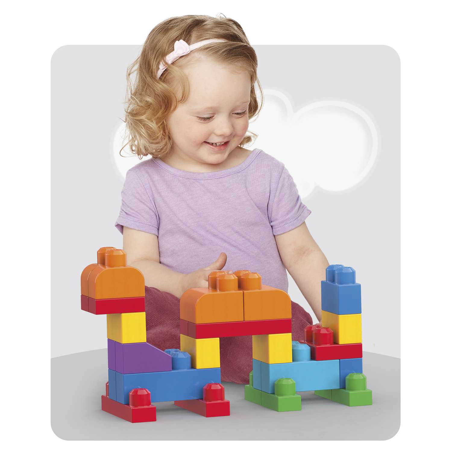 Конструктор Mega Bloks First Builders 60 дет. в ассортименте - фото 13