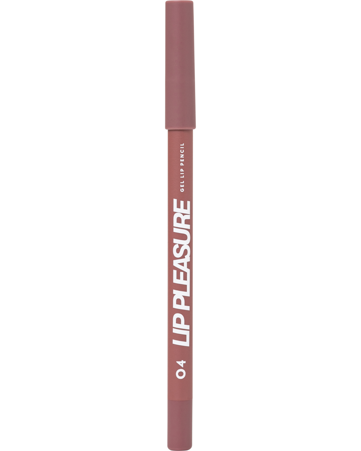 Карандаш для губ Love Generation Lip Pleasure гелевый, стойкий, тон 04 холодный коричневый, 1,35 г - фото 1