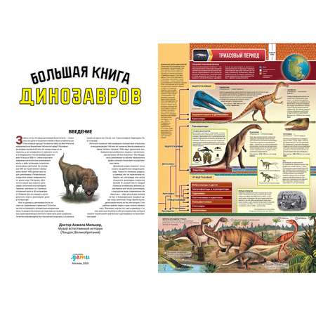 Книга Альпина. Дети Большая книжка динозавров