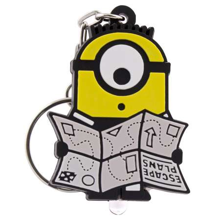Брелок-фонарик Minions DM3 силиконовый в ассортименте