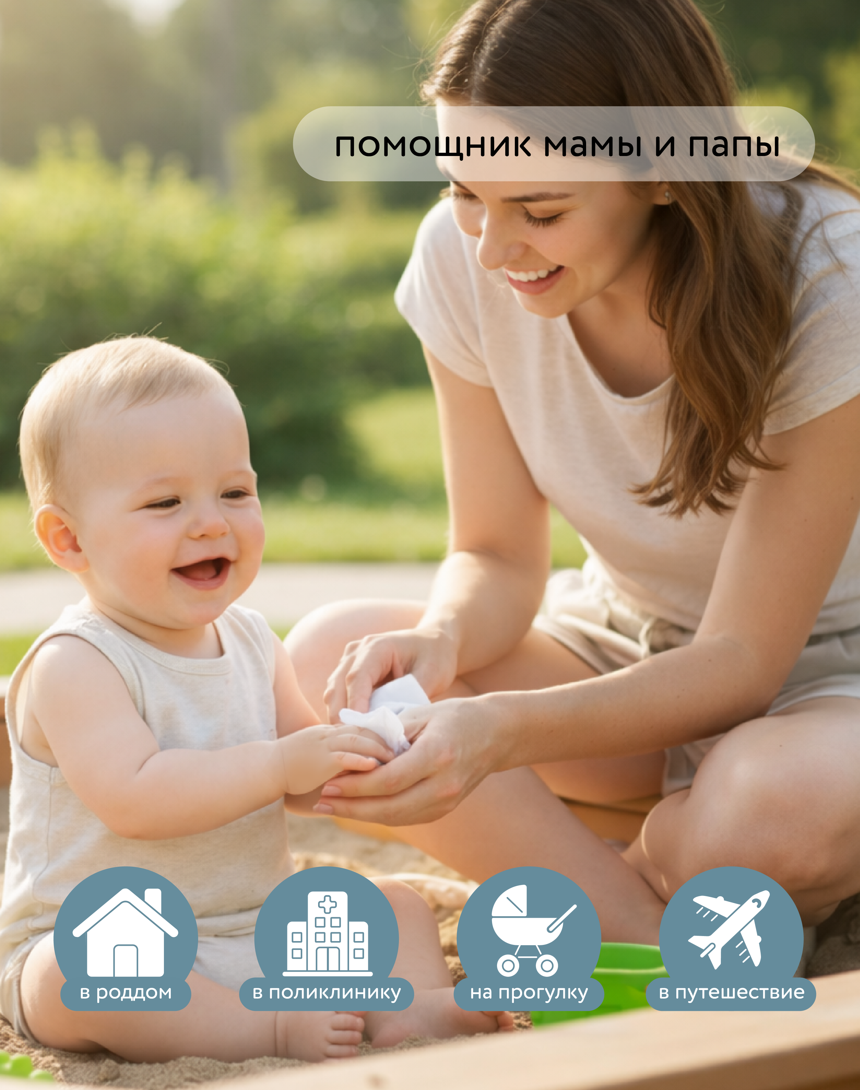 Влажные салфетки BabyGo 120 шт. - фото 6