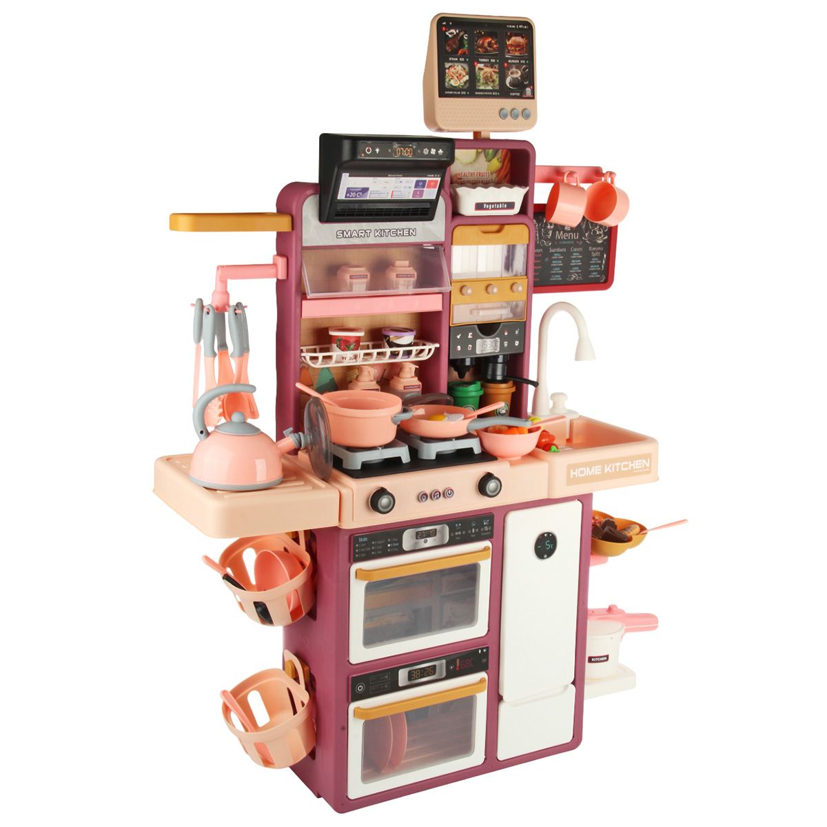 Игрушечная кухня Veld Co с аксессуарами: 54 шт. - фото 4