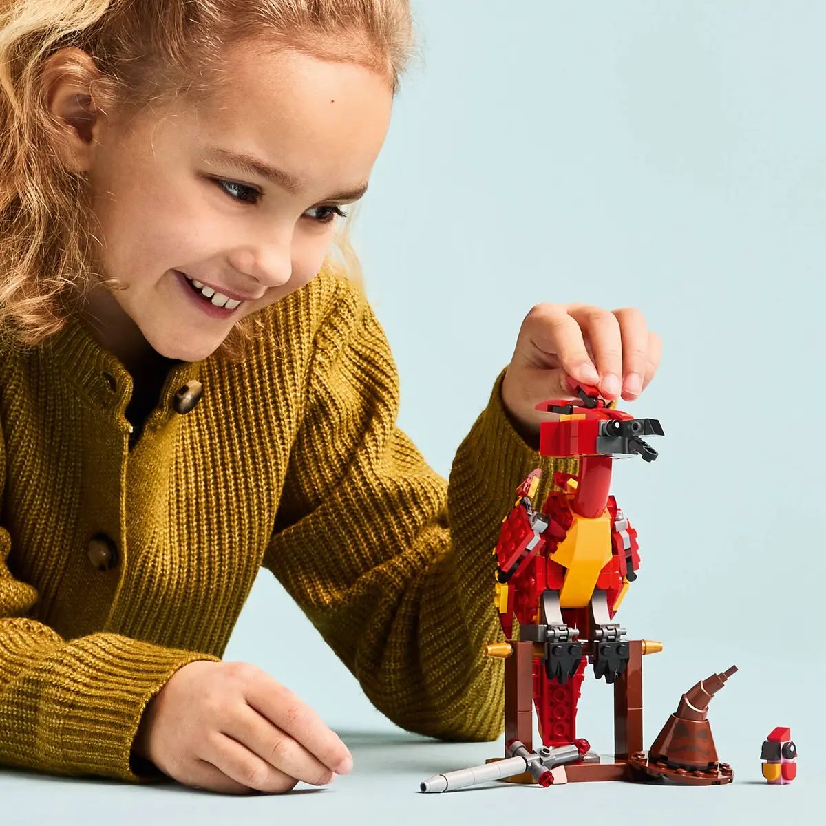 Конструктор LEGO Harry Potter Фоуск: феникс Дамблдора 299 дет. - фото 8