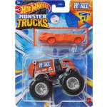 Монстр-трак Hot Wheels Will Trash It All 1:64 оранжевый