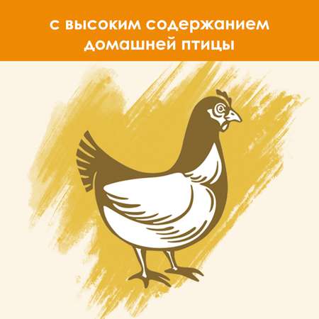 Корм сухой Cat Chow 1.5кг с домашней птицей и индейкой