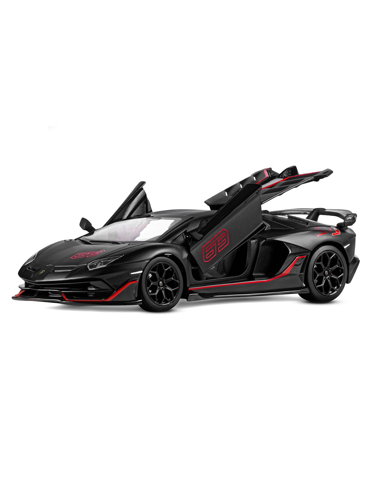 Автомобиль АВТОпанорама Lamborghini Aventador SVJ 1:24 JB1251511 - фото 15