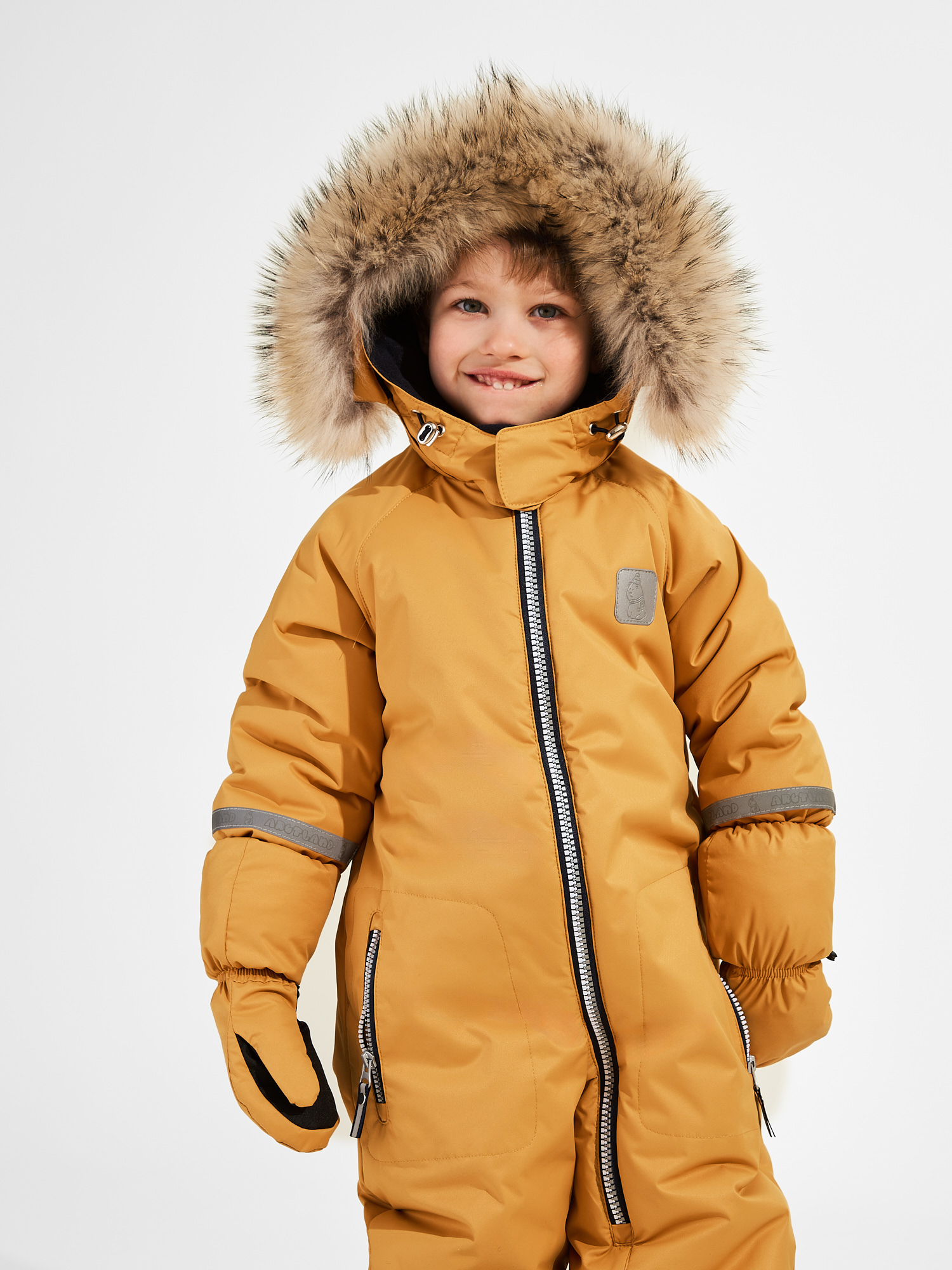 Комбинезон Arctland 875m_горчица - фото 5