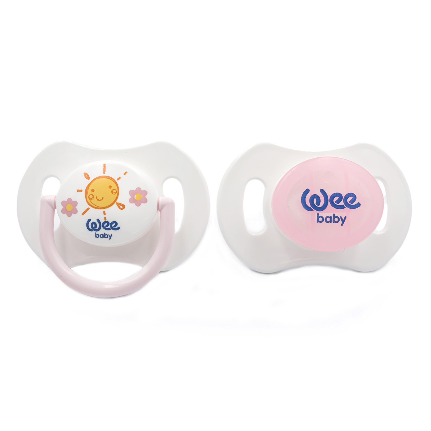 Пустышка WeeBaby ортодонтическая от 6 мес. 2 шт. - фото 1