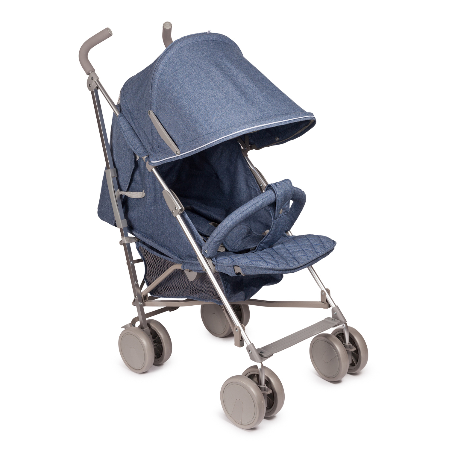 Коляска прогулочная Babyton Sport Blue melange синий - фото 1