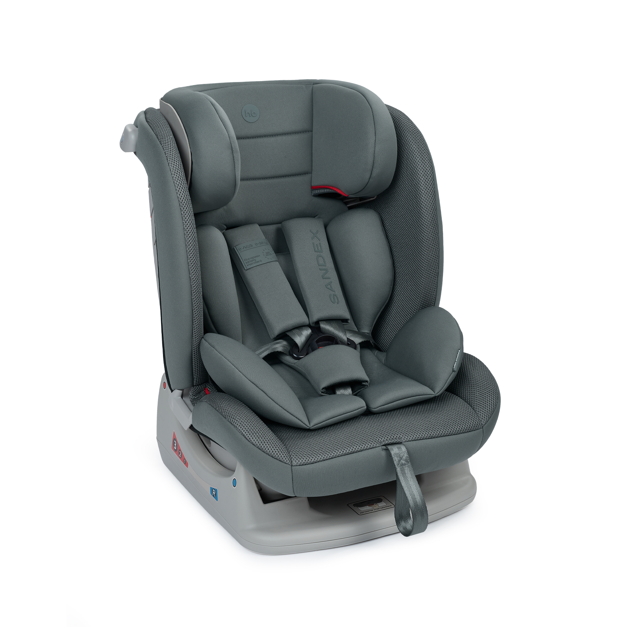 Автокресло Happy Baby Sandex 0+/1/2/3 (0-36 кг) зеленый - фото 30
