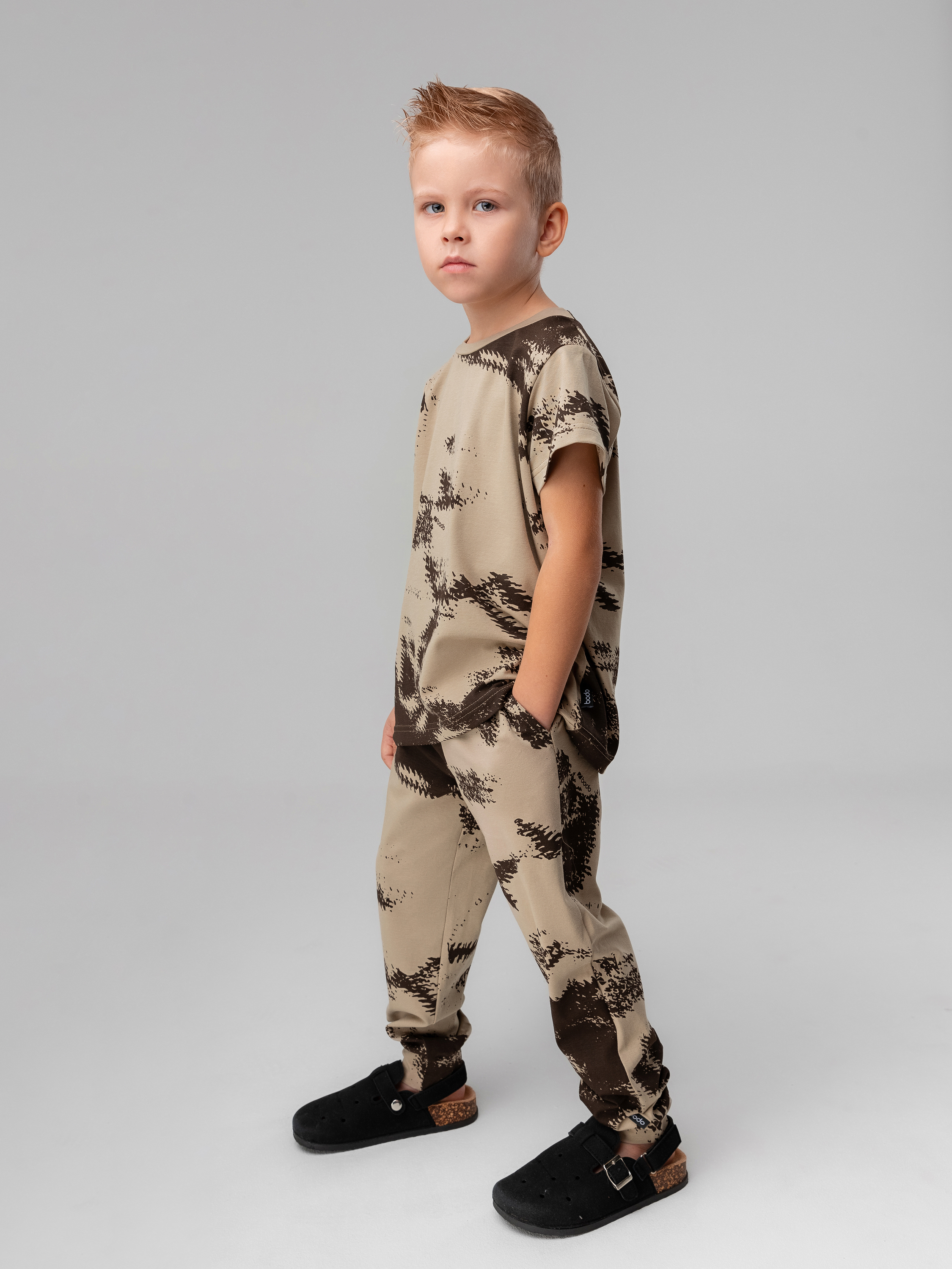 Костюм спортивный Bodo 11-360МU_бежевый (коричневый) - фото 4