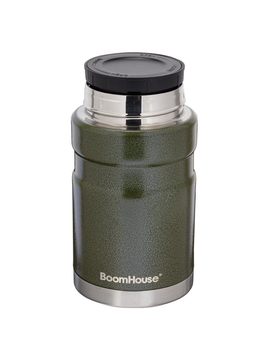 Термос BoomHouse для чая кофе еды 700 мл с широким горлом походный - фото 4