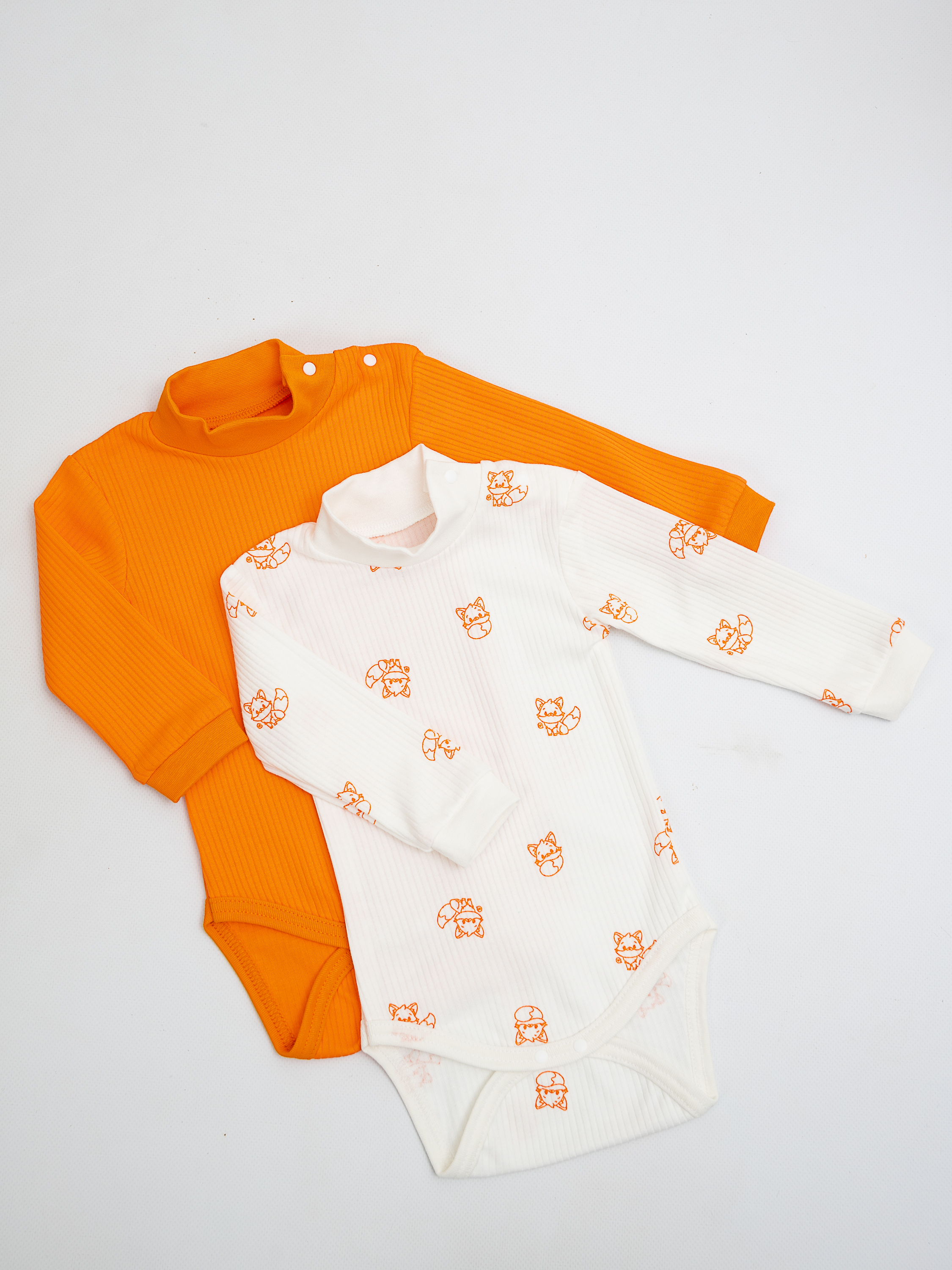 Боди-водолазка 2шт IVANOVO KIDS БВ-017-3 - фото 1