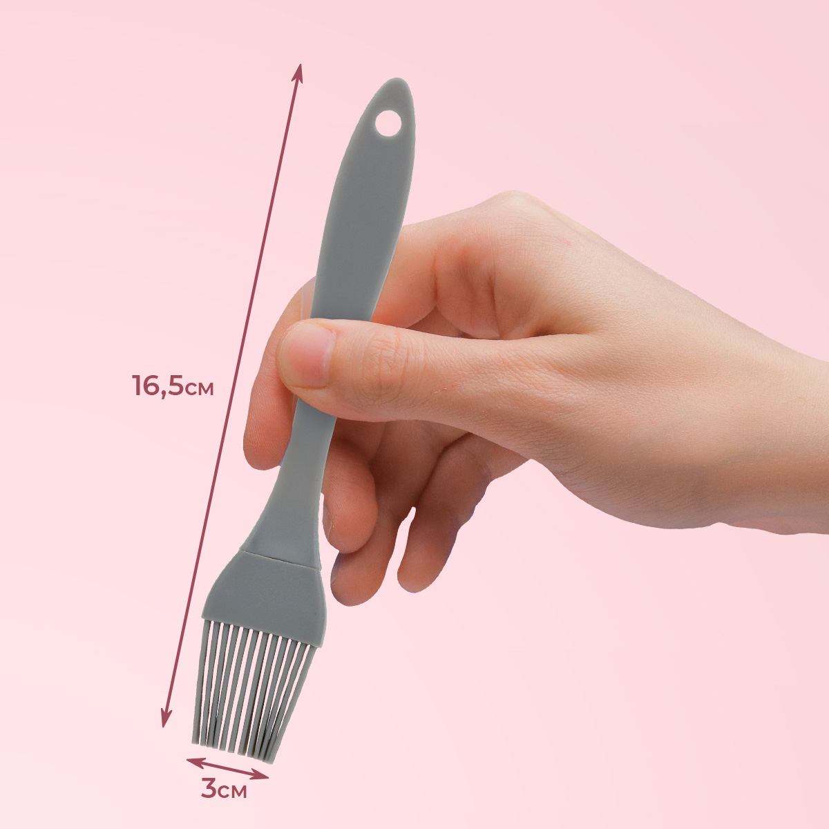 Кисть кулинарная Marmiton Силиконовая - фото 4