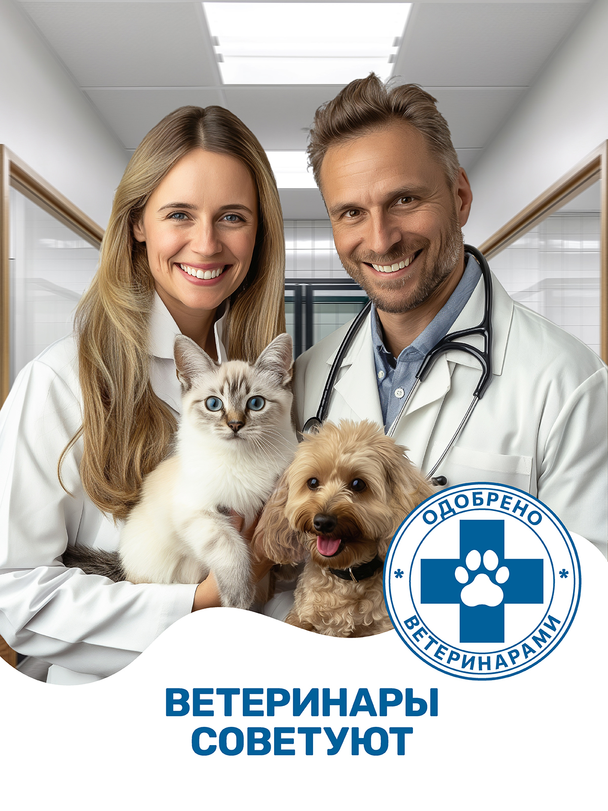 Набор бархатные лапки ZOORIK уход после прогулки 1000+250 мл - фото 2