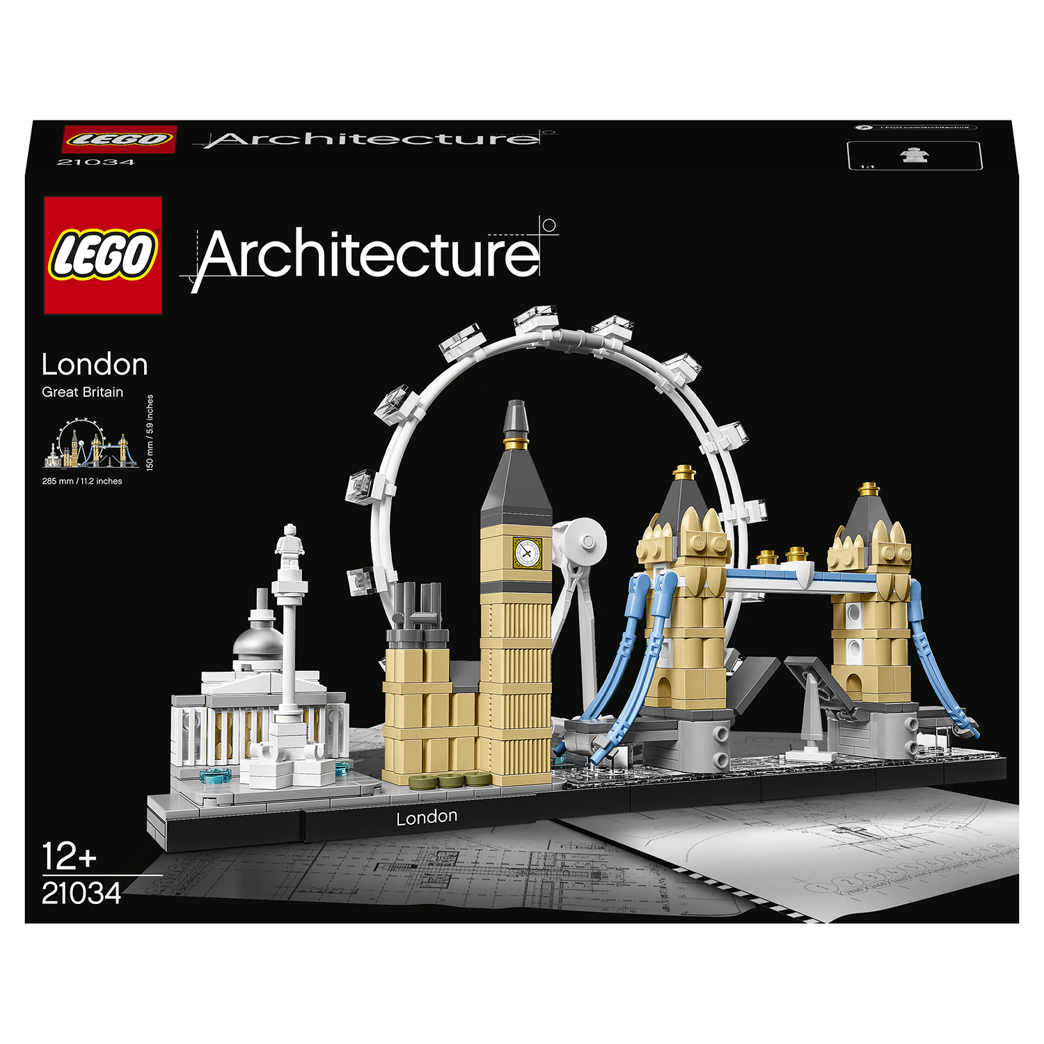 Конструктор LEGO Architecture Лондон 468 дет. - фото 2