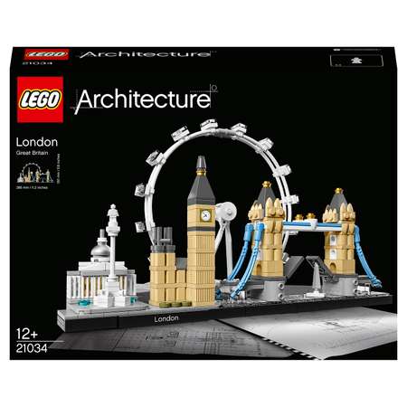 Конструктор LEGO Architecture Лондон блочный