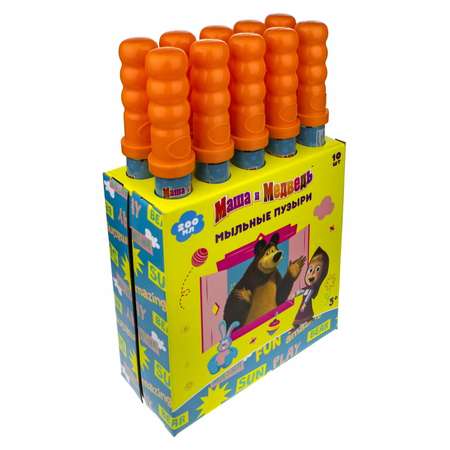 Мыльные пузыри 1TOY Маша и медведь