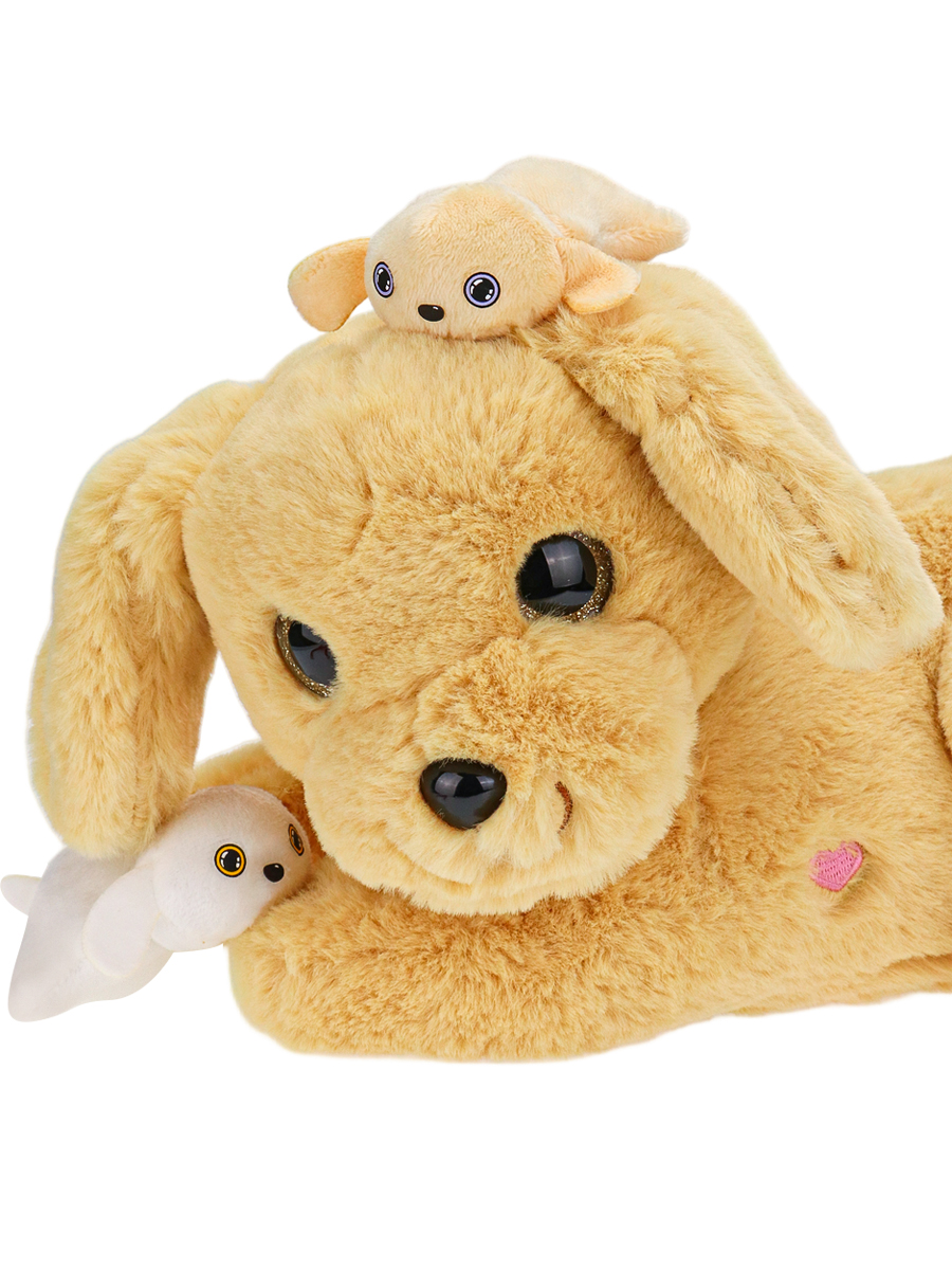 Игрушка мягкая Рыжий кот собачка - фото 3