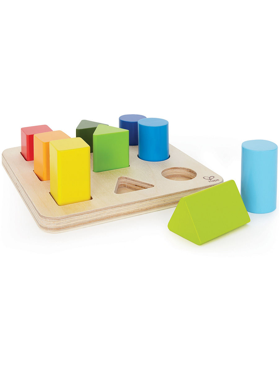 Игрушка Hape сортер Цвета и формы - фото 6