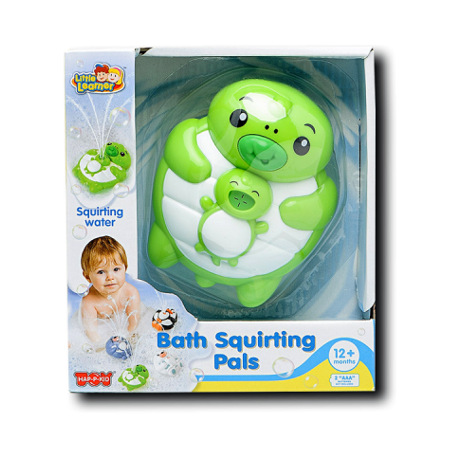 Игрушка для ванной Happy Kid Бобр/Пингвин/Мишка/Черепашка в ассортименте - фото 1