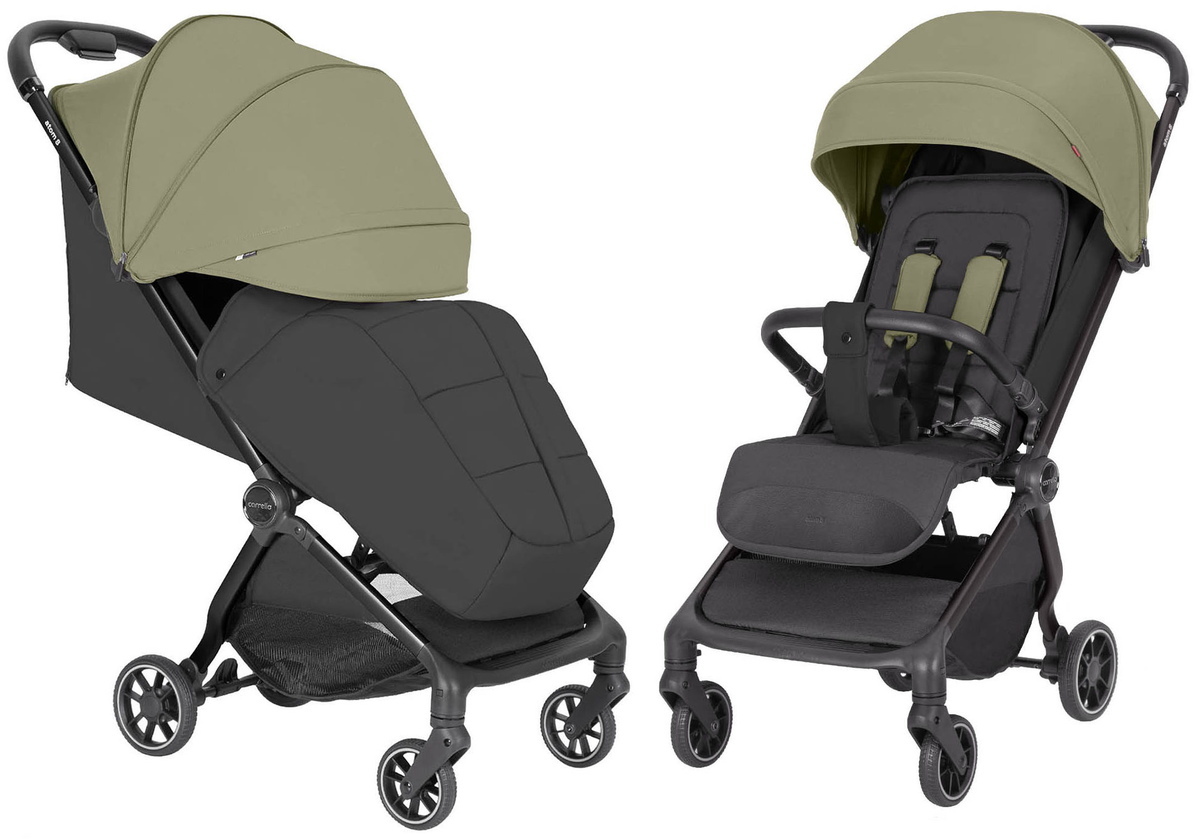 Коляска прогулочная Carrello Atom S CRL-5526 зеленый - фото 1
