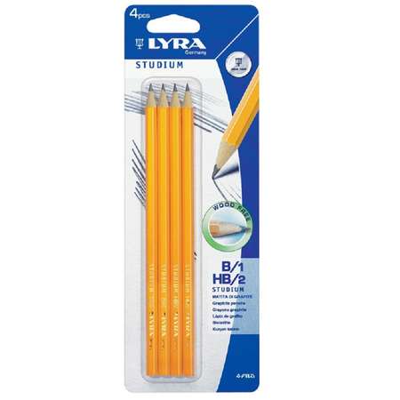 Карандаши чернографитные Lyra 4 шт.