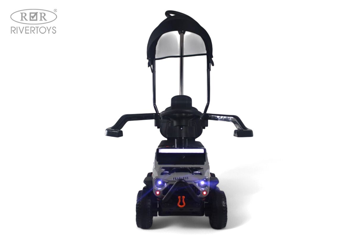 Электромобиль RIVERTOYS G009GG-GREY С пультом ДУ - фото 5